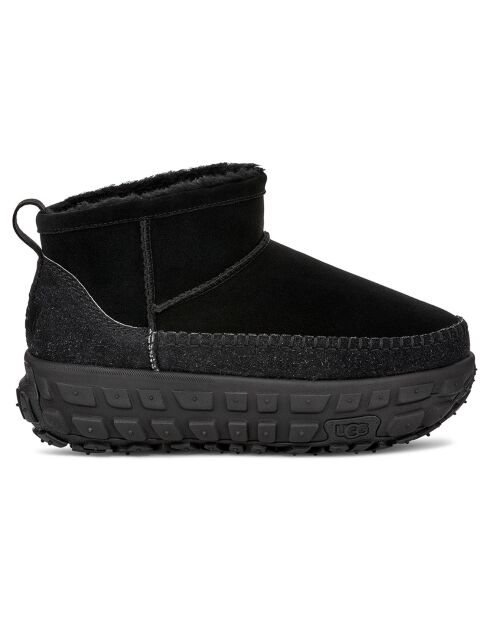 Bottes en Velours de Cuir Venture Daze Ultra Mini noires