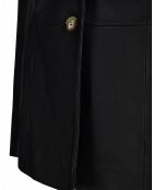 Veste en Cuir d'Agneau Aina noire