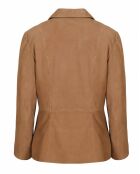 Chaqueta de terciopelo de piel de cabra Aina Vel Sable