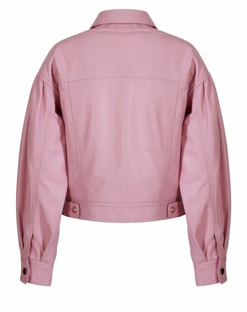 Blouson en Cuir d'Agneau Kiani romance