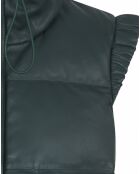 Gilet en Cuir d'Agneau Quebec chardon