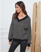 Pull Azul noir