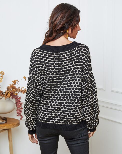 Pull Azul noir