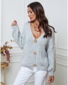 Gilet Believe gris