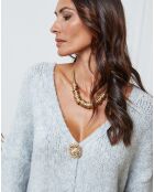 Gilet Believe gris