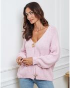 Gilet Believe rose