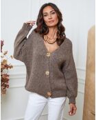 Gilet Believe taupe
