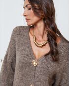 Gilet Believe taupe