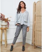 Pull Chiwel gris