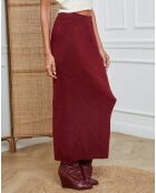 Jupe Doristo bordeaux