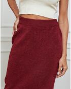 Jupe Doristo bordeaux