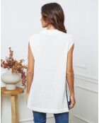 Pull en Laine mélangée Ernon ecru