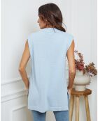 Pull en Laine mélangée Ernon ciel