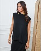 Pull en Laine mélangée Ernon noir