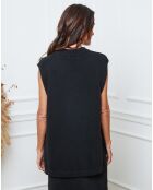 Pull en Laine mélangée Ernon noir
