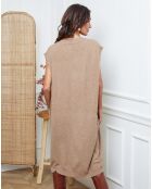Robe Fafiola beige