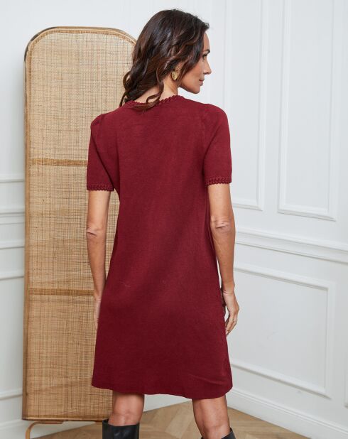 Robe Irish bordeaux