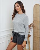 Pull en Laine mélangée Kirem gris