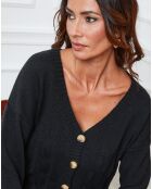 Gilet en Laine mélangée Laem noir