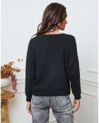 Gilet en Laine mélangée Laem noir