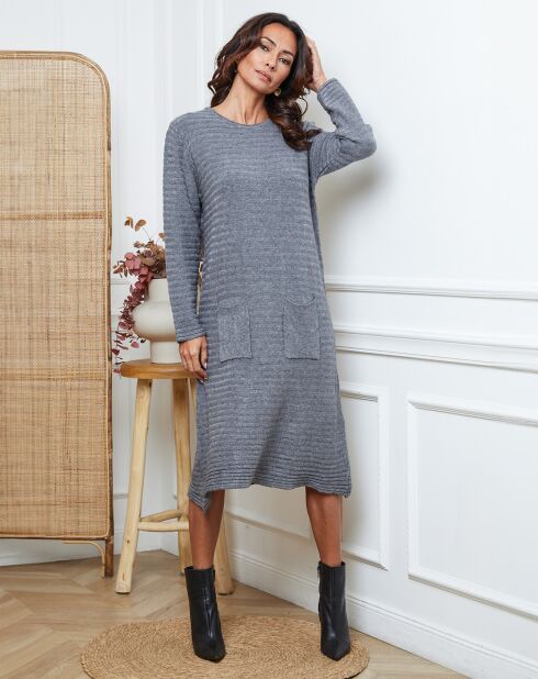 Robe Marwel gris foncé