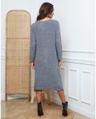 Robe Marwel gris foncé
