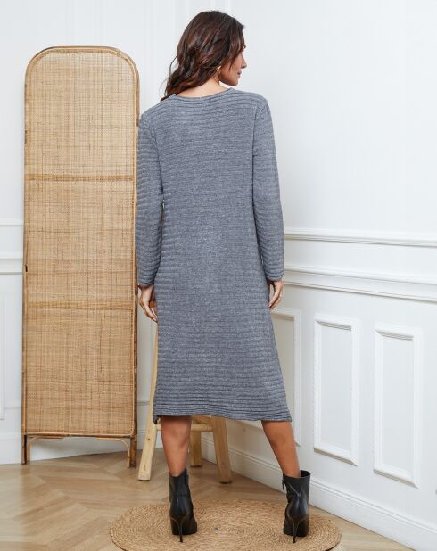 Robe Marwel gris foncé