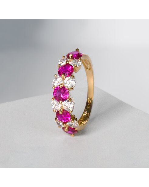 Bague Brasier or jaune