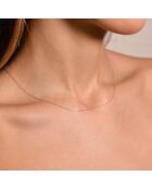 Chaîne très fine Magie or blanc