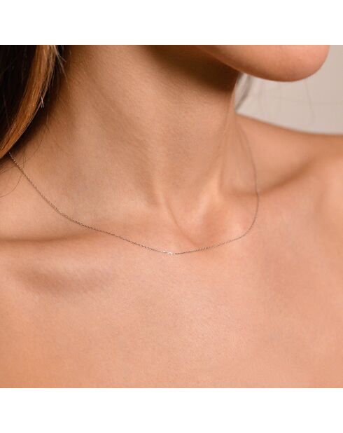 Chaîne très fine Magie or blanc