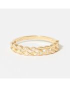 Bague Enlacement or jaune