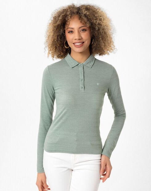 Polo Cinzia olive