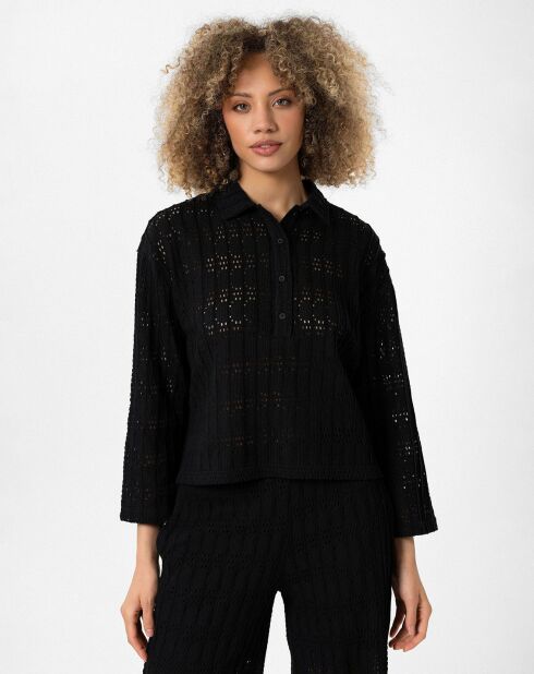 Polo Claudia noir