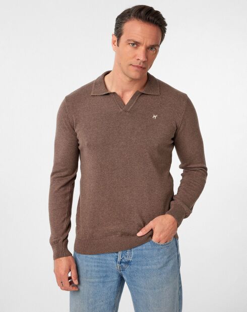 Pull Vicente marron