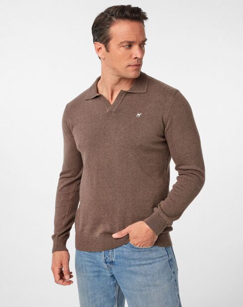 Pull Vicente marron