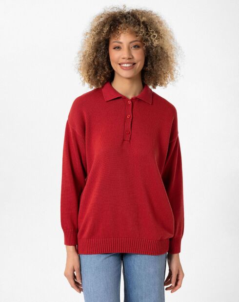 Pull Joshua rouge