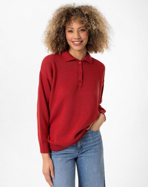 Pull Joshua rouge