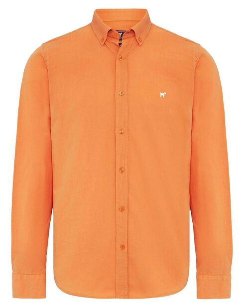 Chemise Cabrera abricot