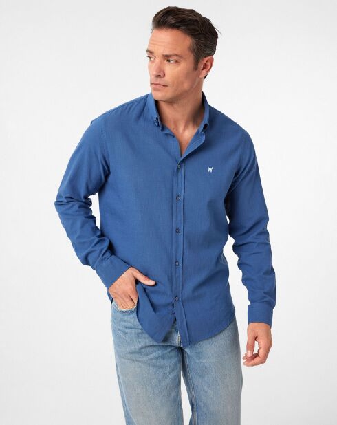Chemise Cabrera bleue