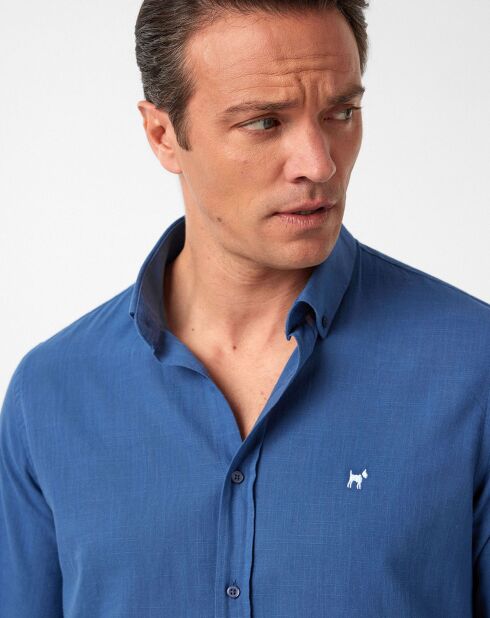 Chemise Cabrera bleue