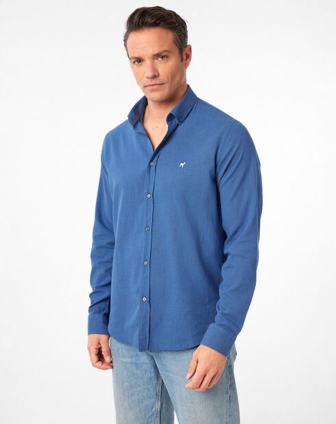 Chemise Cabrera bleue