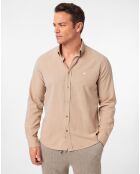 Chemise Formentera camel