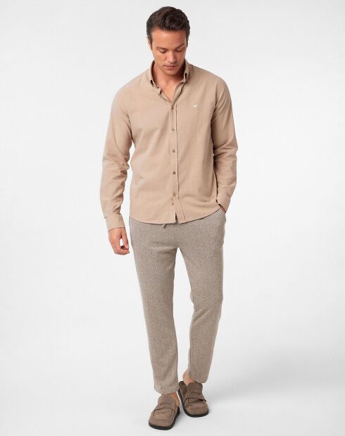 Chemise Formentera camel