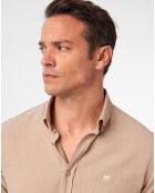 Chemise Formentera camel