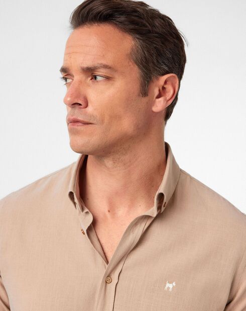 Chemise Formentera camel