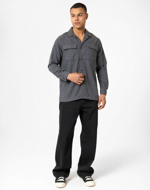Chemise Formentera grise