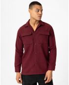 Chemise Tenerife bordeaux