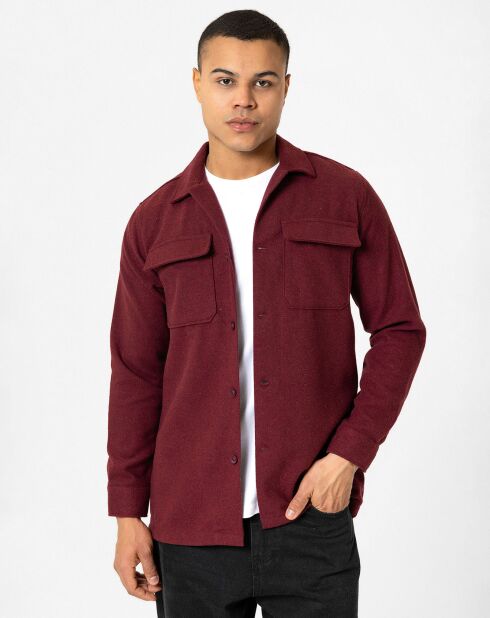 Chemise Tenerife bordeaux