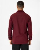 Chemise Tenerife bordeaux