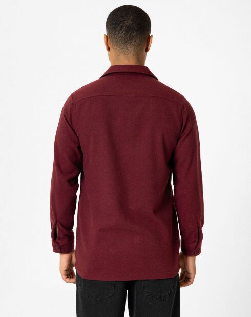 Chemise Tenerife bordeaux